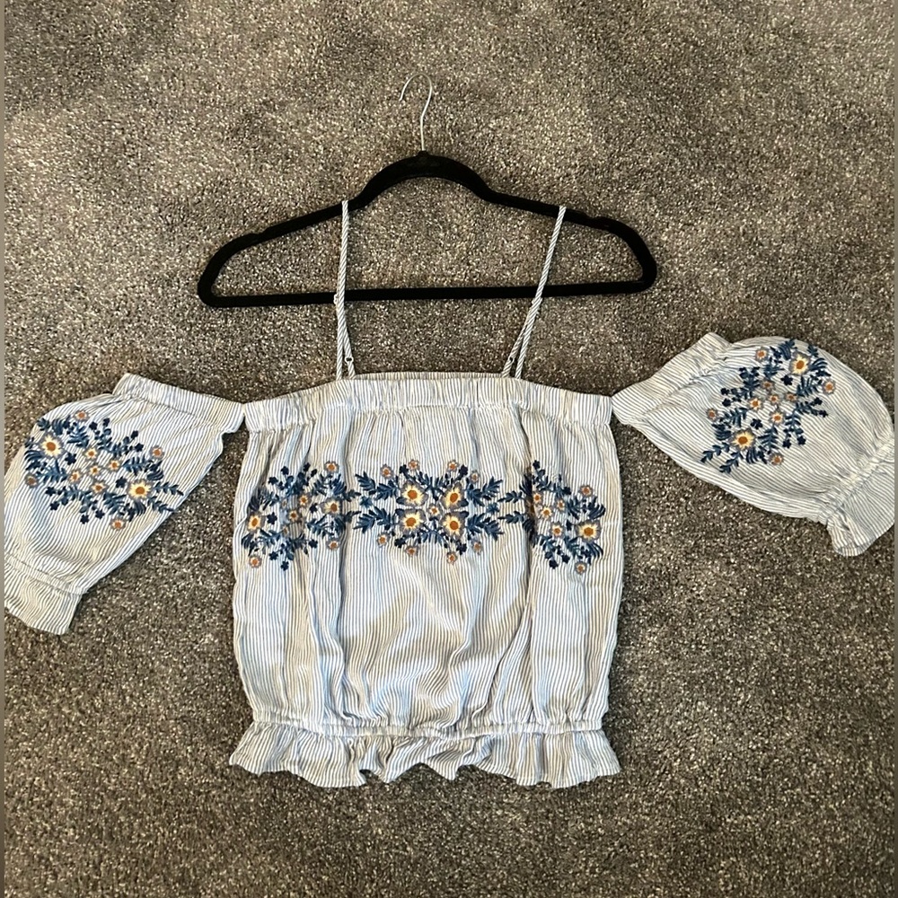 Off the shoulder top